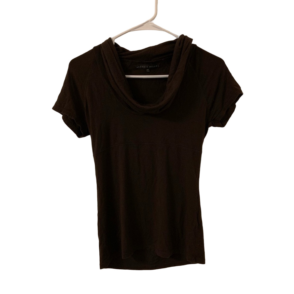 Antonio Melani Brown Blouse Size X Small